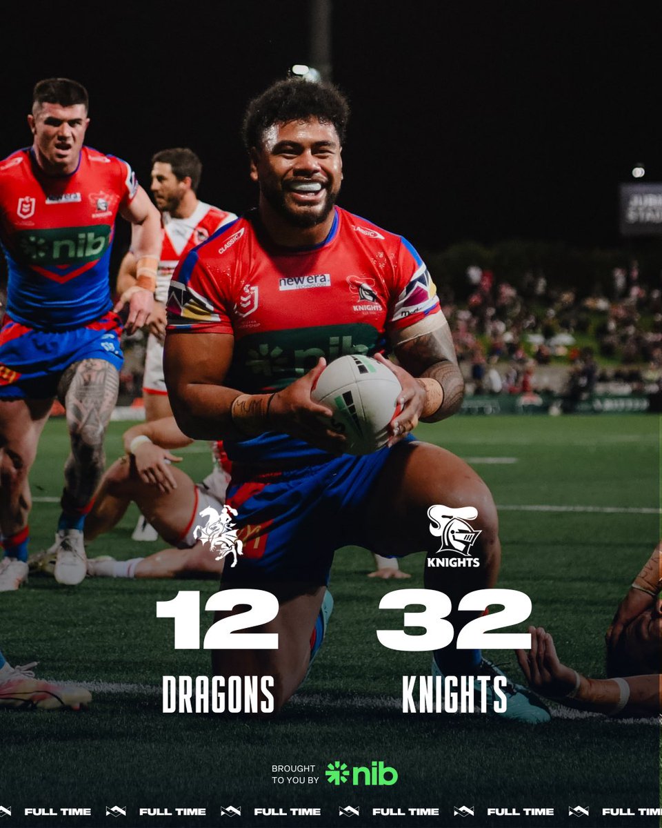NINE STRAIGHT 🔥

#defendthekingdom #NRLDragonsKnights
