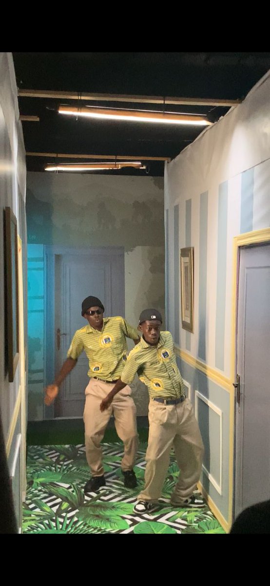 Hitz1039FM's tweet photo. ATTC students face suspension after appearing in a music video with school uniforms.

This comes after the students were seen dancing in Olive TheBoy's brand new video, 'GOODSIN'.

What do you make of this? Was the punishment too harsh? https://t.co/eDJrkapOLx