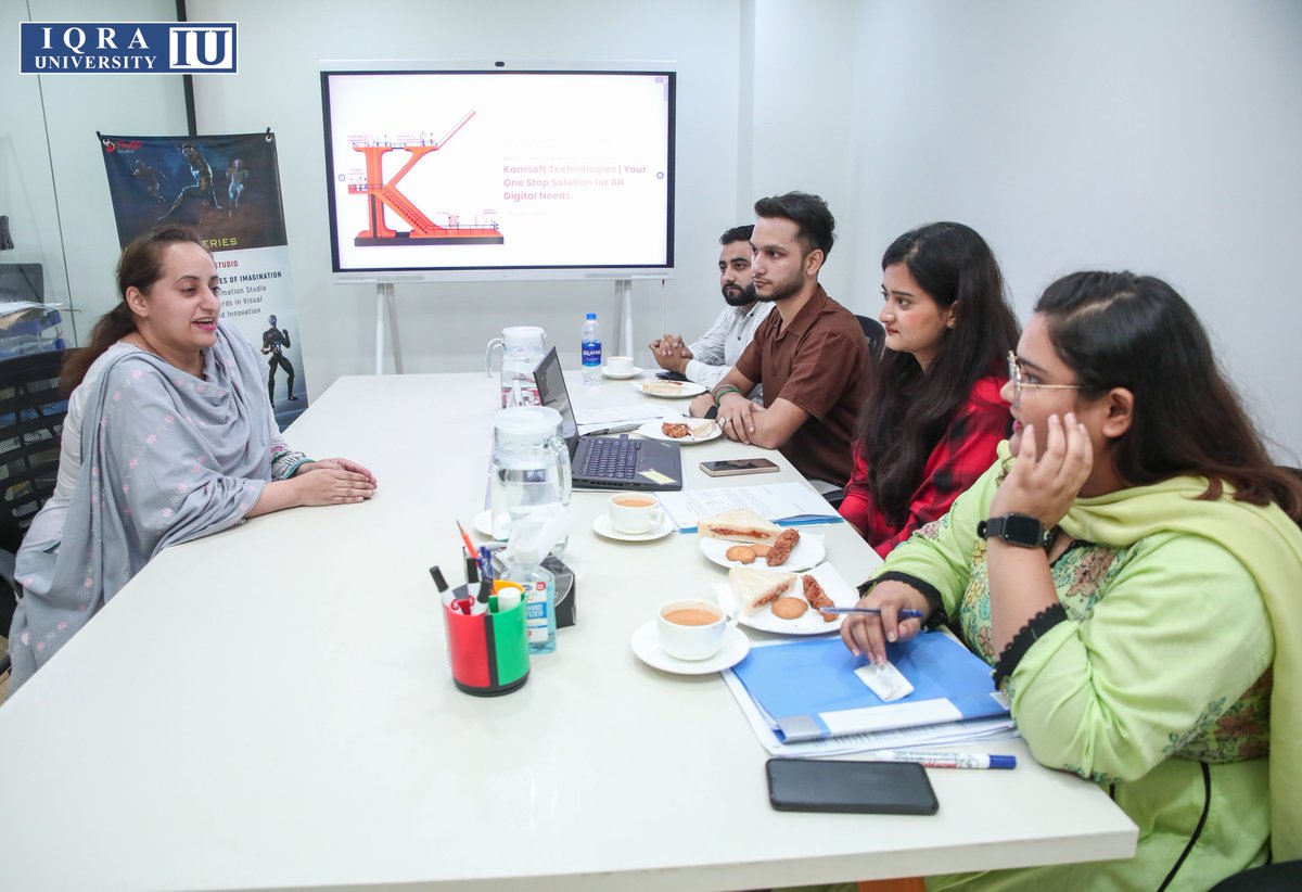 IqraUniOfficial's tweet photo. Kamsoft Technologies, an innovative software development organization, recently visited our campus for student recruitment.
#IqraUniversity #KamsoftTechnologies #Recruitmentdrive #RankedNo1 #CLU https://t.co/D63jfYTFrH