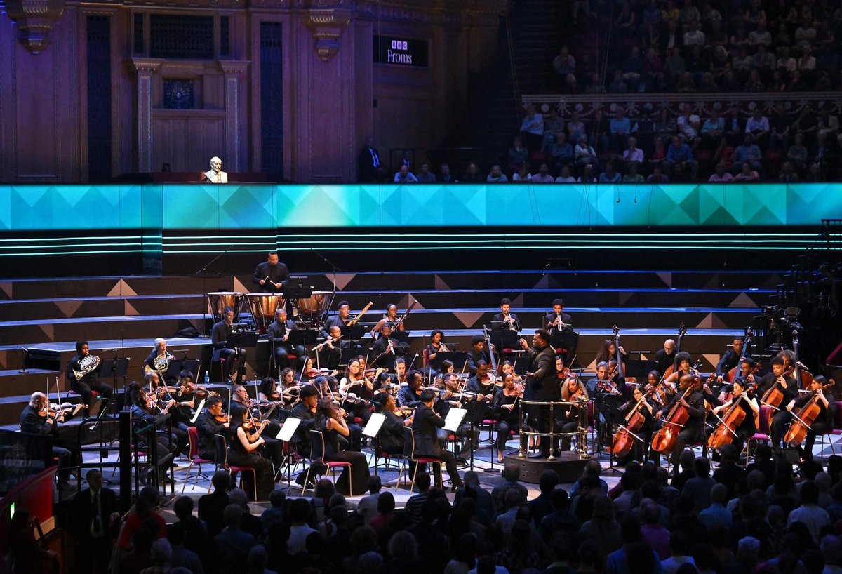 antonclarkeb's tweet photo. It was an absolute pleasure to play at the BBC Proms with #Chineke4Change 
Conducted by Anthony Parnther, the programme includes Coleman, Coleridge-Taylor, Coleridge-Taylor Perkinson, Beethoven &amp; Haydn’s Trumpet Concerto 

Watch on BBCiPlayer!

Onwards we go! ⭐️ https://t.co/NQtF9uMsuP