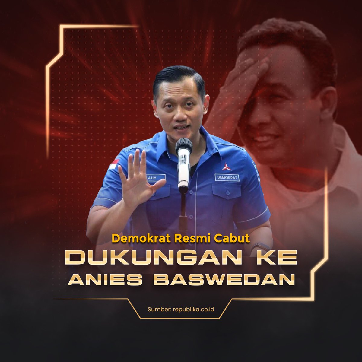 co2mkafi's tweet photo. Demokrat resmi cabut dukungan ke Anies Baswedan.

Tenggelamkan Pengkhianat
https://t.co/FKC4Bkvapf