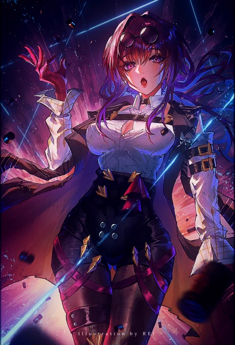 カフカ二ヶ月間描いてた#HonkaiStarRail #Kafka #崩壊スターレイル 