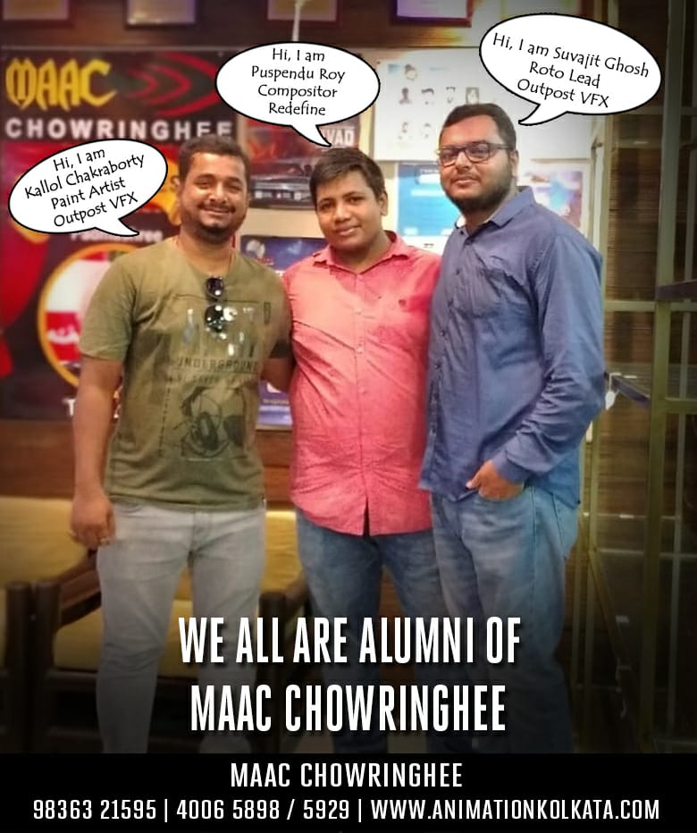 THANK YOU FOR MAKING US PROUD . Your achievements speaks about MAAC Chowringhee's Sucess. Call us to be a part of our team 9836321595

#maacchowringhee #maac #maacanimation #animationkolkata #maackolkata #joinmaac #maaccourses #ourmaac #maacits