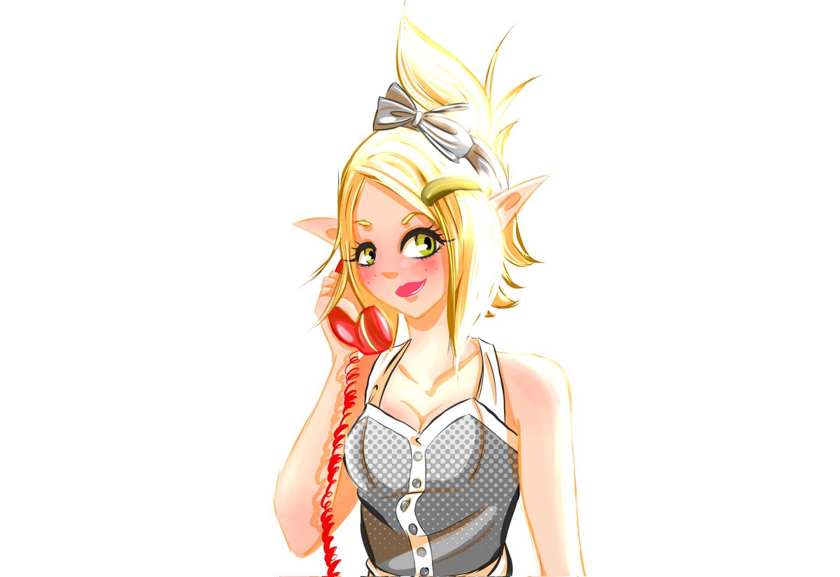 LorenRose1's tweet photo. #evangelyne of #wakfu in #pinup style ❣️ #pinupart #wip #ArtistOnTwitter #artist #art #illustration #sketch #cute 🍒✨🍒✨🍒✨🍒 Hope you like my Little #fanart in my style 🤗 https://t.co/Yb31Arma0h