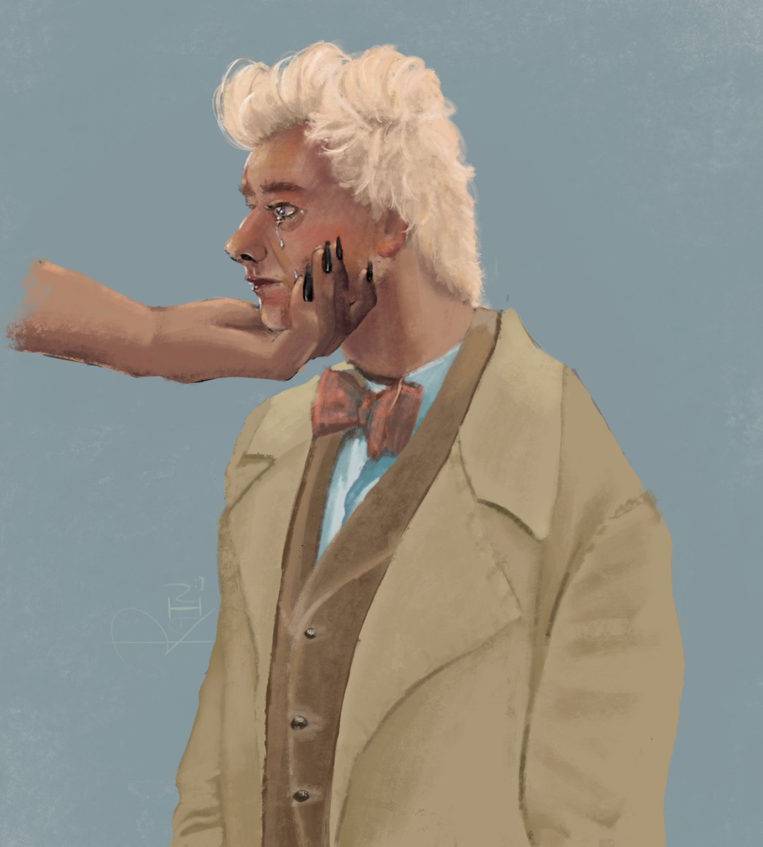 Petrichorness's tweet photo. I am coping 

|| #GoodOmensFanArt #GoodOmens
#GoodOmens2 || https://t.co/wyHmzm7MOr