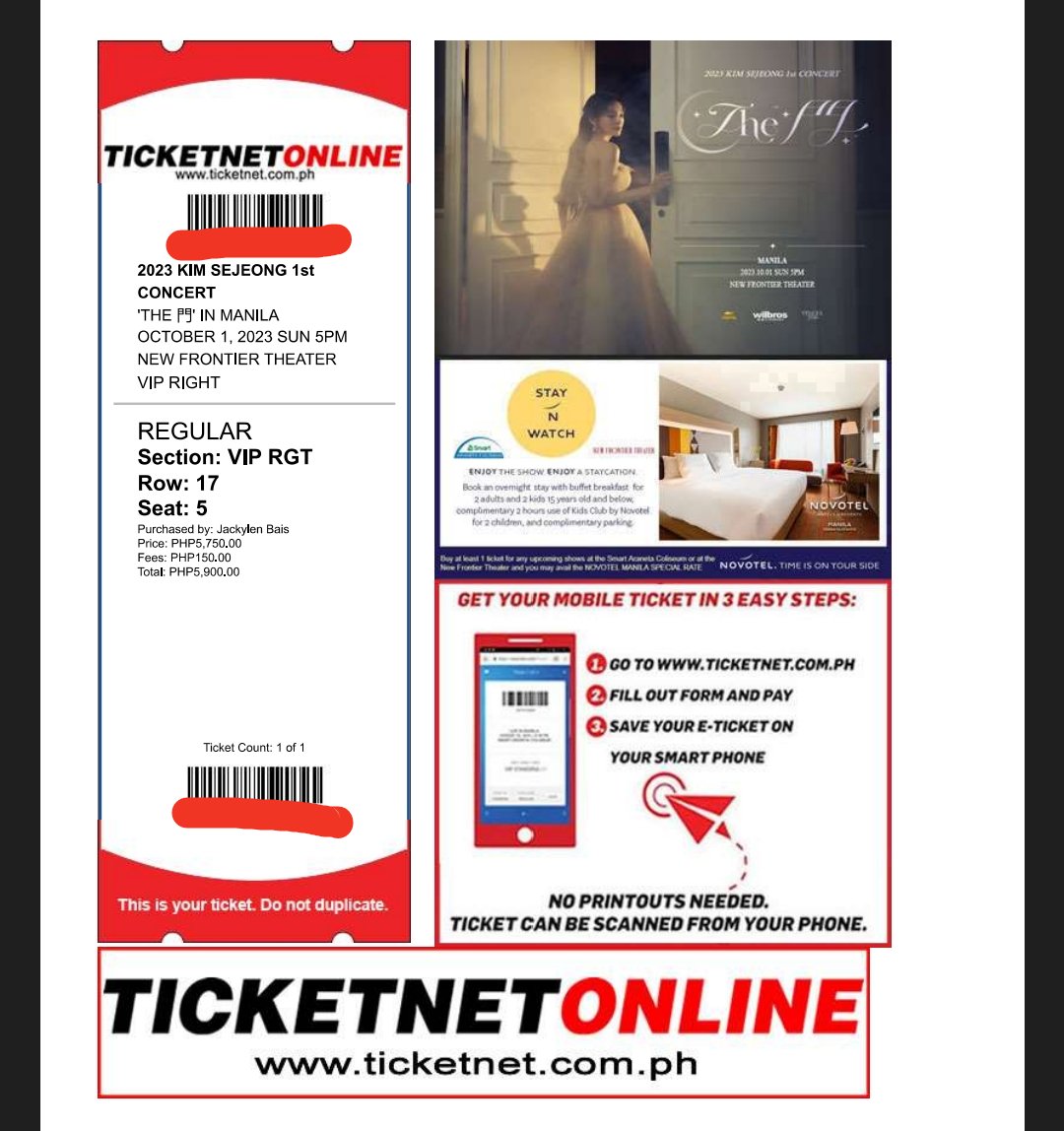 xiutifulj99's tweet photo. LFB/WTS VIP RGT ROW 16 SEAT 5
same price no charge if you want physical ticket pwd po ipapalit pero you will shoulder the fee.. dm for interested..

#TheUncannyCounter2EP11 
#kimsejeong
#KIMSEJEONGinMANILA https://t.co/tcQwXGcwUU