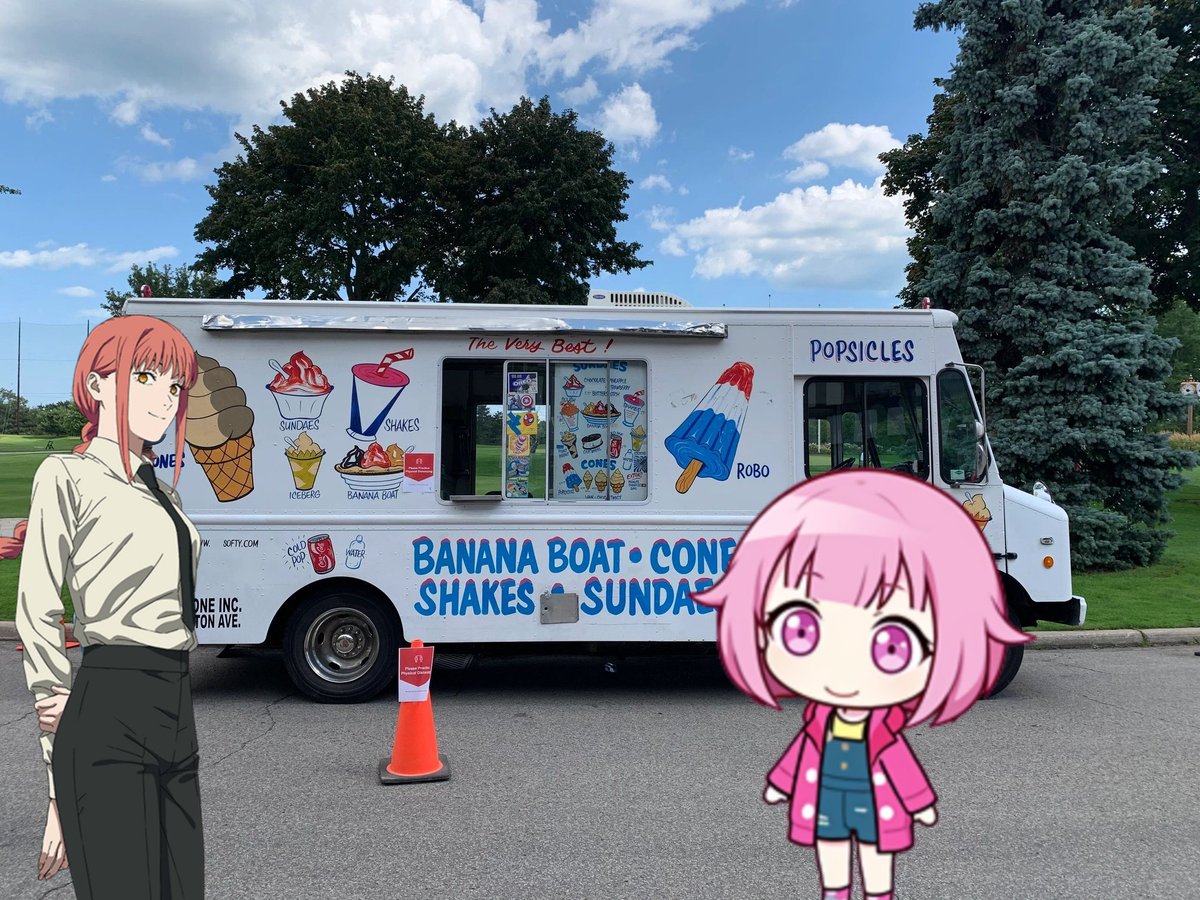 Me and makima went for ice cream