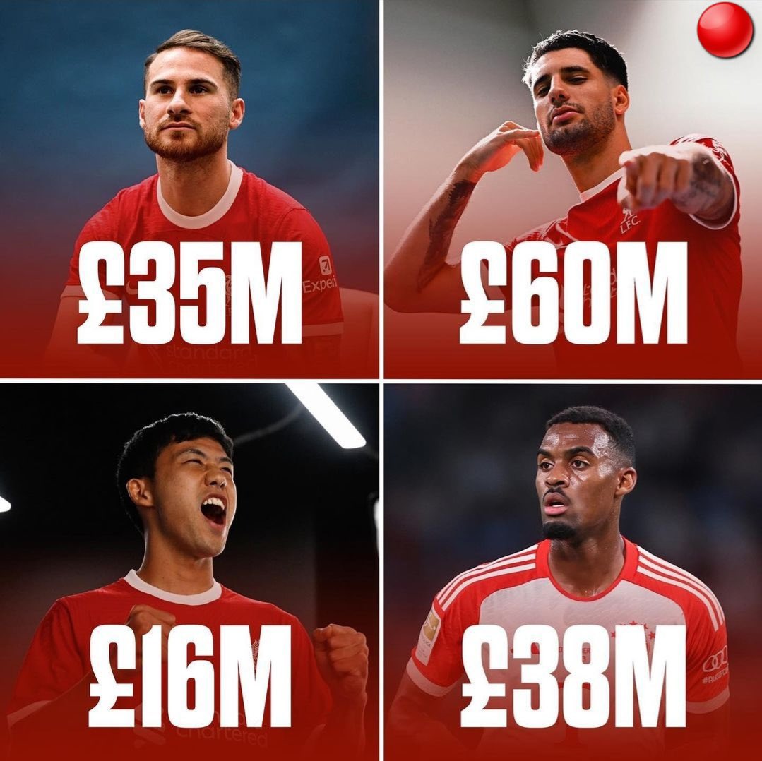 TOTKHQ's tweet photo. Got there in the end..
🇦🇷 Alexis Mac Allister
🇭🇺 Dominik Szoboszlai
🇯🇵 Wataru Endo
🇳🇱 Ryan Gravenberch
#FSGOUTSTANDING // #LFC https://t.co/oV703zwgJv