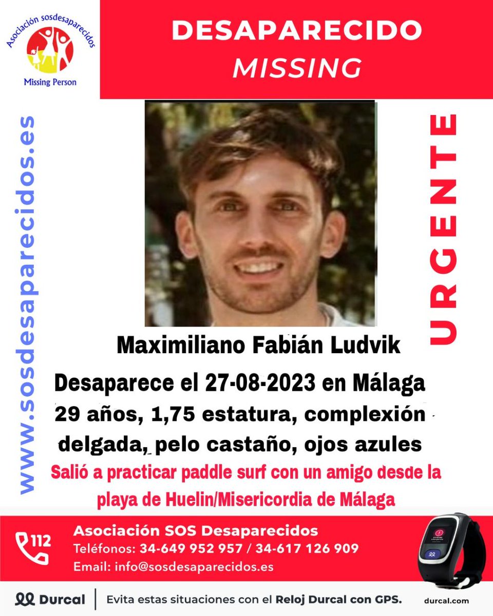 sosdesaparecido's tweet photo. 🆘 DESAPARECIDOS
Continúan desaparecídos 
#desaparecido #sosdesaparecidos #Missing #España #Argentina
Síguenos @sosdesaparecido https://t.co/xnfTkSMEes