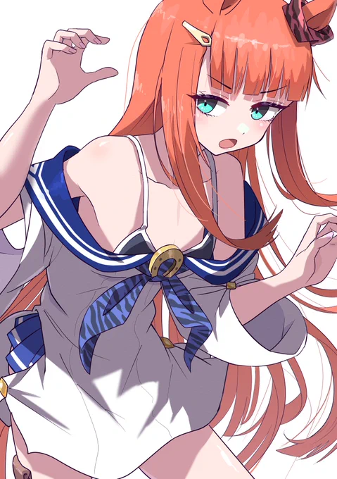 ヒシアマゾン衣装のスズカ#サイレンススズカ  