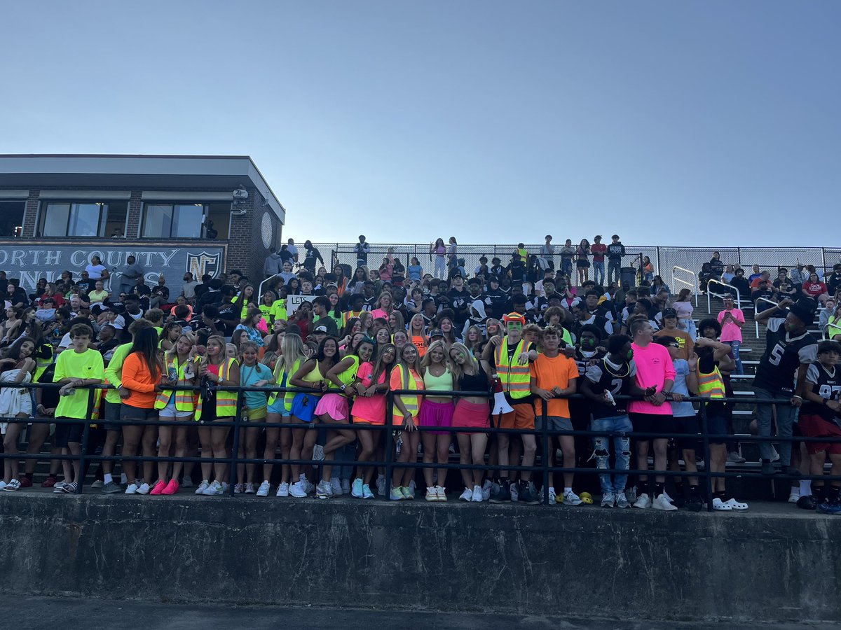 Best student section in the county #aacps #neonknights #knightsnation