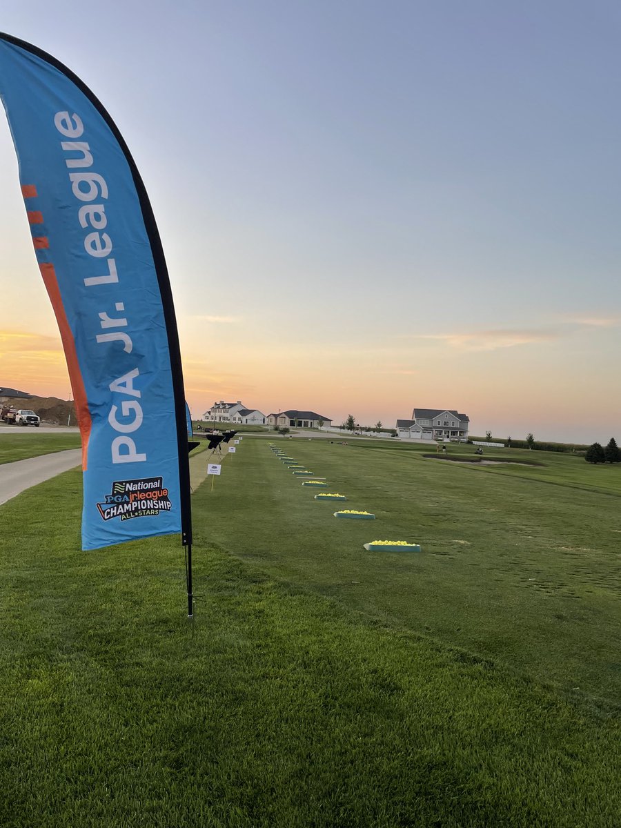 Excited to get the ⁦<a href="/PGAJrLeague/">PGA Jr. League</a>⁩ regional championships started ⁦<a href="/RidgeGolfClub/">The Ridge Golf Club</a>⁩