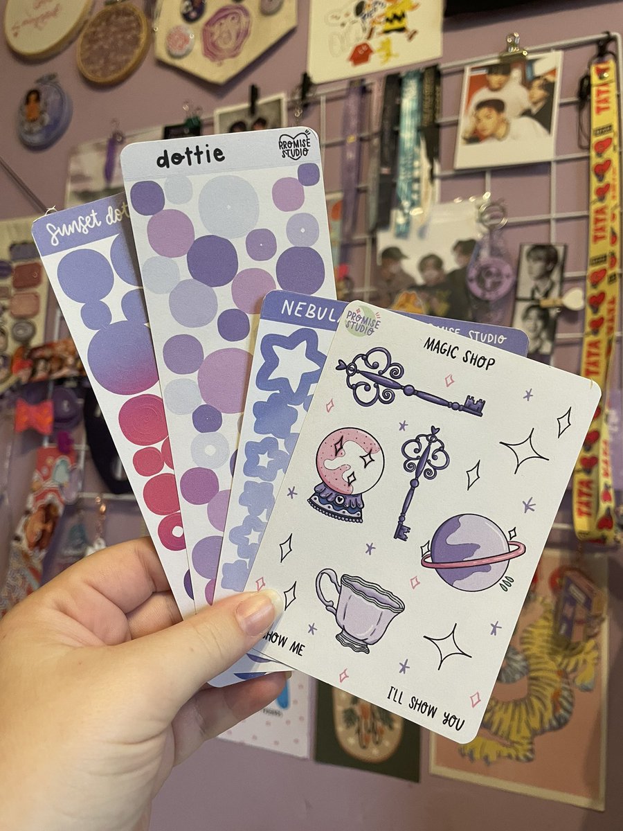 Hello loves! 
My shops are back open with some new sticker bundles!! 
15mm washi tape is only £3 now too!! 
Link is in my bio and pinned tweet!