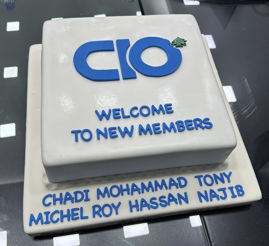 CIOLebanon's tweet photo. The CIO Lebanon Association held its general assembly on 30 August 2023 at AUST. It was an opportunity to welcome the new members wishing them a fruitful journey with the association.
#CIOAssociation #CIOLeb #InformationTechnology #Lebanon #generalassembly #AUST https://t.co/hH26t2GOHr