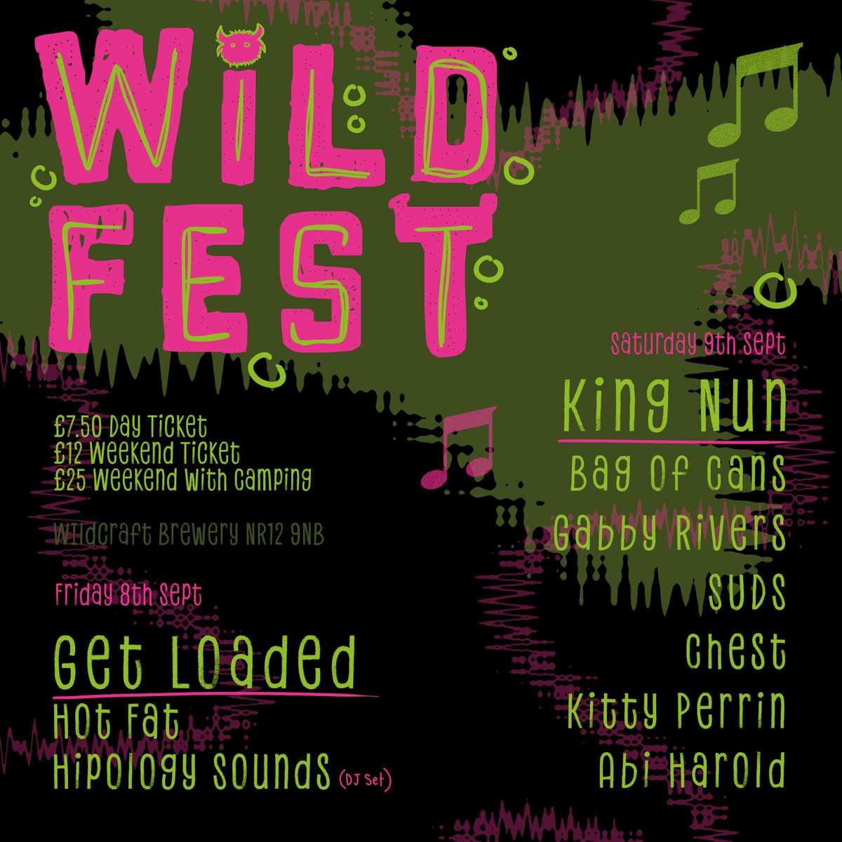 king_nun's tweet image. Norwich, home to the canaries, Wildfest at Wild Craft Brewery is one week today. Songs old and new. Great beers too: wildcraftbrewery.co.uk/products/wildf…