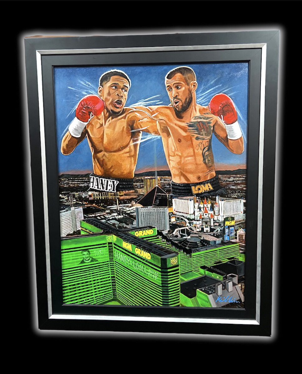 Watching live the crowd was very pro Loma…but on watching the fight again it wasn’t a robbery.  Two great fighters but the aftermath of a robbery undermined Haney’s win !! 

Exhibited in Vegas and done the deal with Haney sr 

#haneyloma