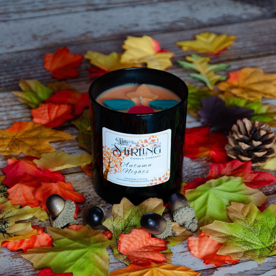 Autumn Nights is now available!

The richness of soft suede is entwined with precious woods like sandalwood, patchouli, velvet, and amber.
.
.
.
#scottishcandles #autumncandles #scottishcandleshop #newproducts #madeinscotland #mhhsbd #thestirlingcandlecompany