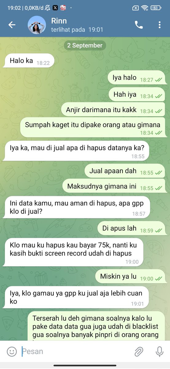 halopapiii's tweet image. Gaes misalnya ada Poto Poto dengan ktp atas nama intan Dewi Yanti itu bukan aku ya ini orang gila ini dia mau jual data data aku gapapa ngapain aku bayar buat hal yang ga penting yang di atas juga tau mana yang baik mana yang engga kalo aku ga ngelakuin ngapain takut 
#zonauang
