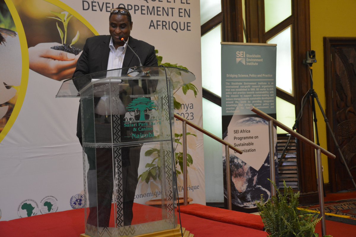 SEI_Africa's tweet photo. Opening session of the Africa Climate Science Symposium Africa Consolidating Science &amp; Evidence in the margins of the 11th Conference on Climate Change &amp; Development in Africa moderated by @PMOsano. @CIFOR_ICRAF @elianeubalijoro @AfDB_Group @WorldFishCenter @AGNESAfrica1 
#CCDA23 https://t.co/g7BqrJK5H6