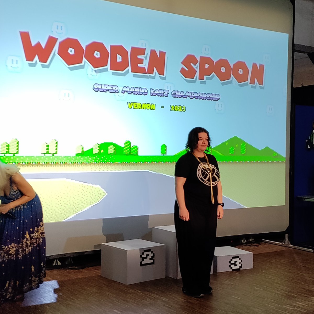 SMKChamps's tweet photo. Want to join the championships but fear you're not good enough?

WORRY NOT, for each year we also celebrate the Karter who played all modes and ranked last with the coveted Wooden Spoon 🥄

This year we congratulate our spoonies Alessandro🥈 and Isabelle🥇

Proud of you 💪#SMKC23 https://t.co/VjAQ6XVs5y