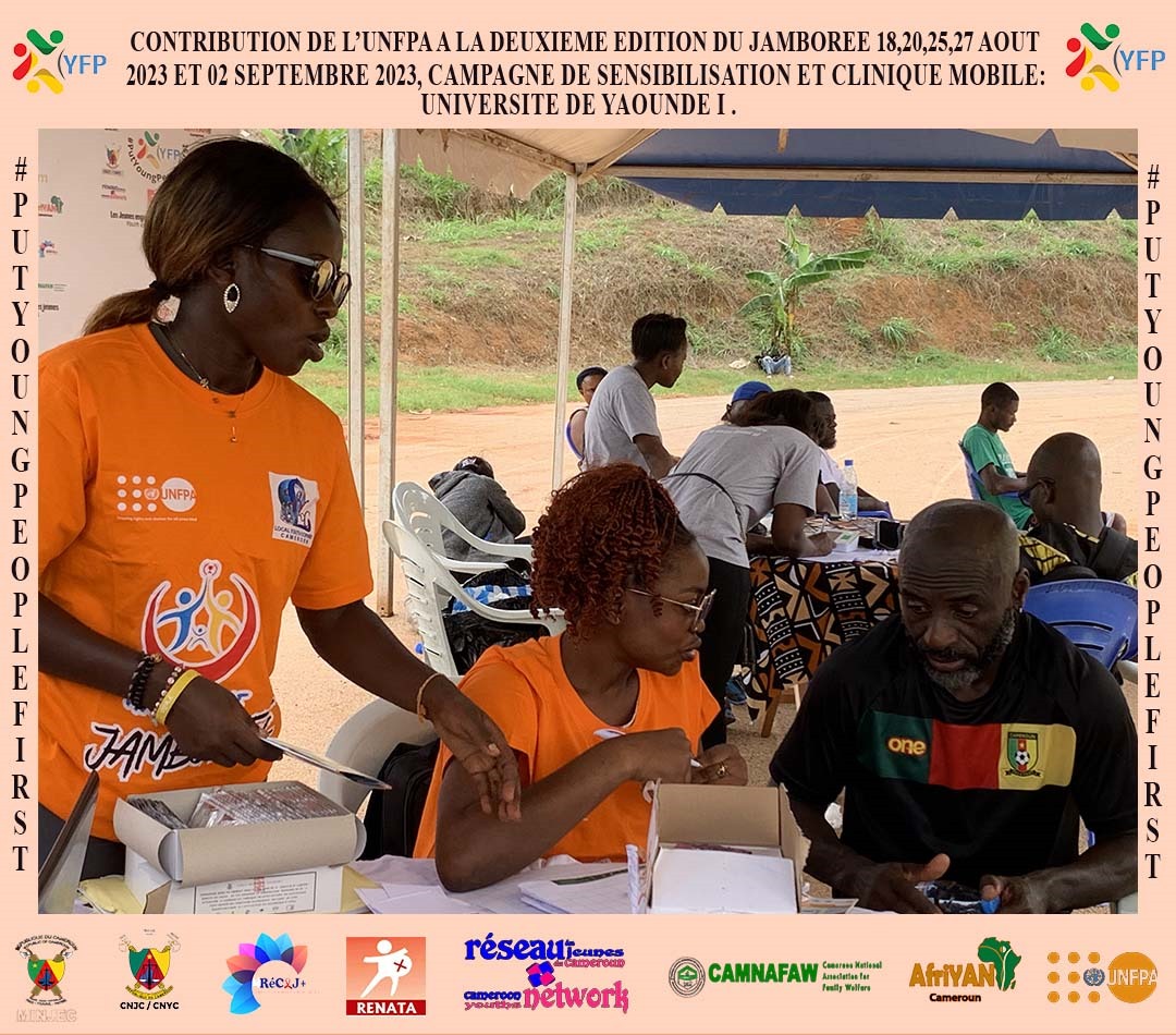 Y3zeros's tweet image. #HappeningNow: Placée sous le thème "Using sport to build social cohesion" la seconde édition de  #NAWEWE se clôture,en ce moment,au stade #Mateco de l'Université de Yaoundé 1, par la finale de football masculine et la remise de dons de fournitures scolaires.
#PutYoungPeopleFirst