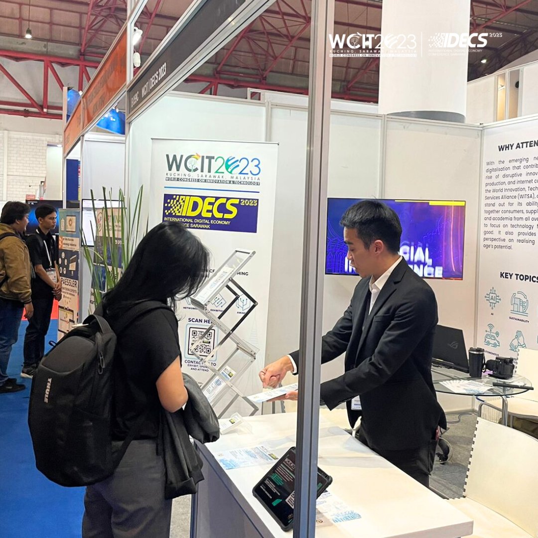WCITIDECS2023's tweet image. We&apos;re grateful for the inspiring conversations and connections made at IISMEX 2023!

Let&apos;s keep the innovation going at WCIT|IDECS 2023 &amp;amp; She-Tech Asia Forum 2023 on 3rd to 6th October 2023 in Kuching, Sarawak!

#WCITIDECS2023 #WCIT2023 #IDECS2023 #SarawakGovernment #SDEC