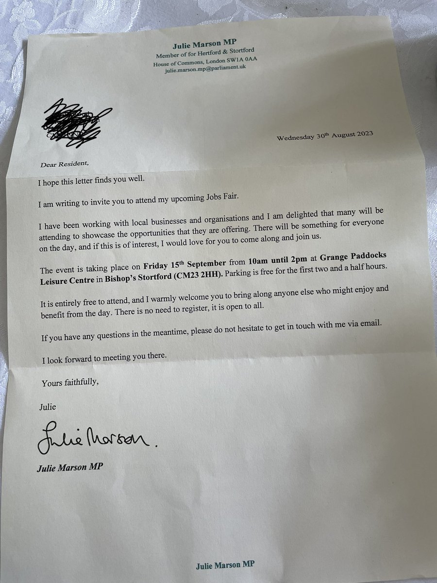Tom_Hind's tweet photo. Pleased to see my 91yo Grandad is being asked to return to the workforce @JulieMarsonMP! 

Economy going well? https://t.co/EmEdh1qBXl