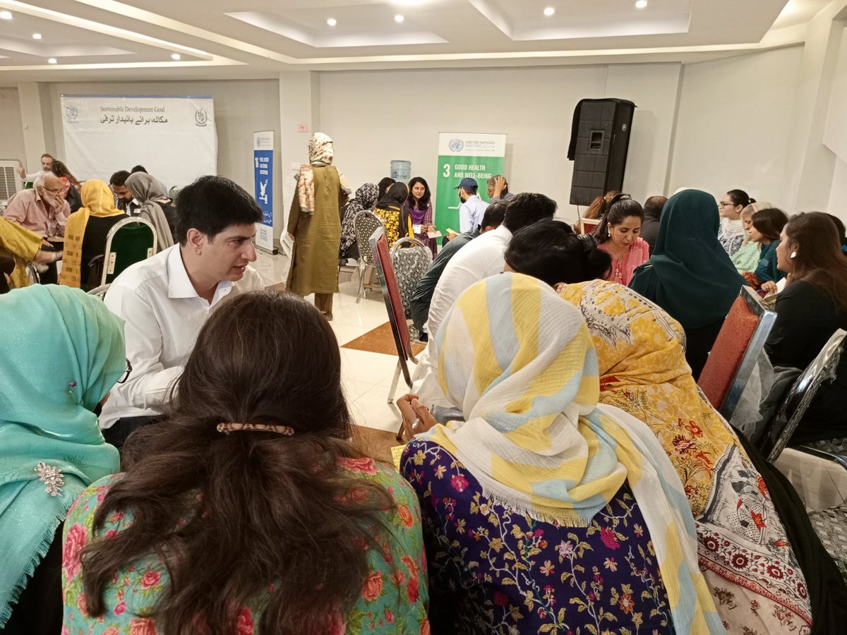 Thank you Mr Muhammad Aamir Country Director @acfpakistan for joining the sustainable development goals dialogue in Rawalpindi.  We look forward to collaborating to achieve an equitable and sustainable future for all.  #SDGdialoguePakistan