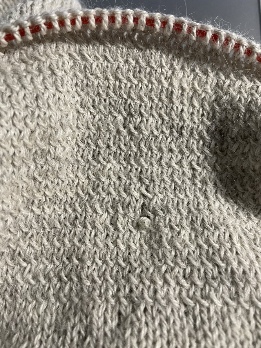 kath_collins's tweet photo. Bugger, guess I’m going back those last 20 or so rows, at least this is the bottom of the sleeve so it’s not too many stitches, might have been when I feel asleep earlier today #knitting https://t.co/uYyw6KZCvX