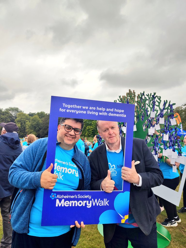 AKatWatford's tweet image. Great to be at the @alzheimerssoc #MemoryWalk this morning in Cassiobury Park, Watford with Councillor Nigel Bell. 
Excellent partnership with the local community and @WatfordCouncil raising awareness of Alzheimers and the support available.