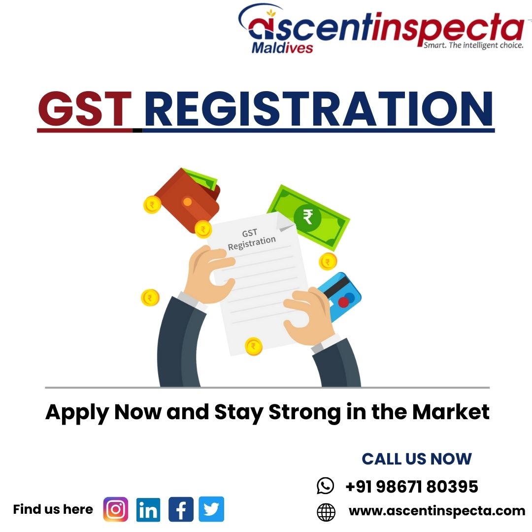 AscentMaldives's tweet photo. GST Registration
#ascentinspecta #ascentlanka #ascentmaldives #gst #incometax #tax #business #accounting #gstupdates #gstindia #ca #india #icai #charteredaccountant #finance #accountant #taxes #gstregistration #gstreturns #taxation #castudents #startup #incometaxindia https://t.co/V3OHPIwjAx