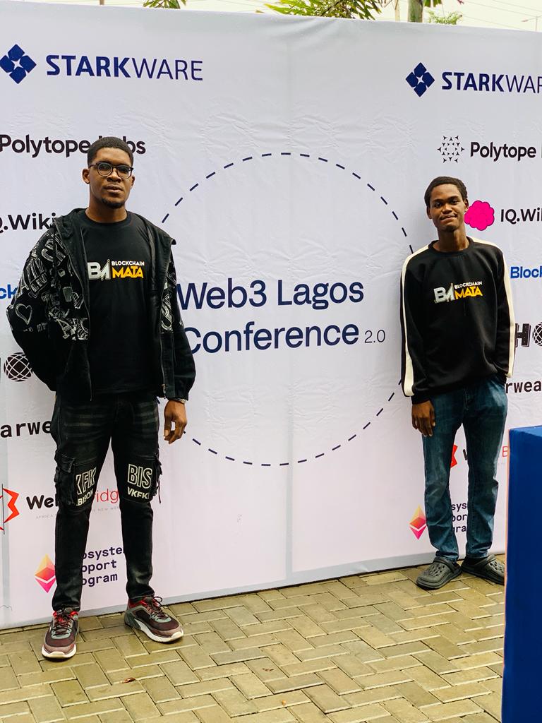 Inv_Carlos21's tweet image. Day 2: @Web3LagosCon 
Powered by @Web3Bridge and @ayahq_
With like minds!
......glad to be here to represent @blockchain_mata

#web3lagoscon
#w3lc