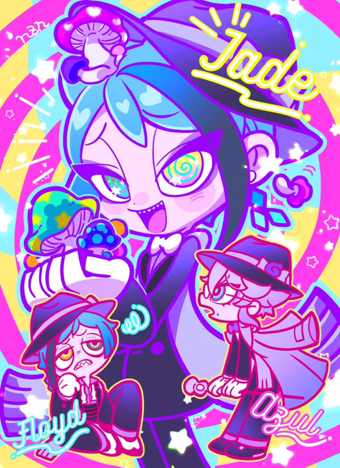 グッズとかでよく描いてるぷにぷにの方じゃなくてこっちな 