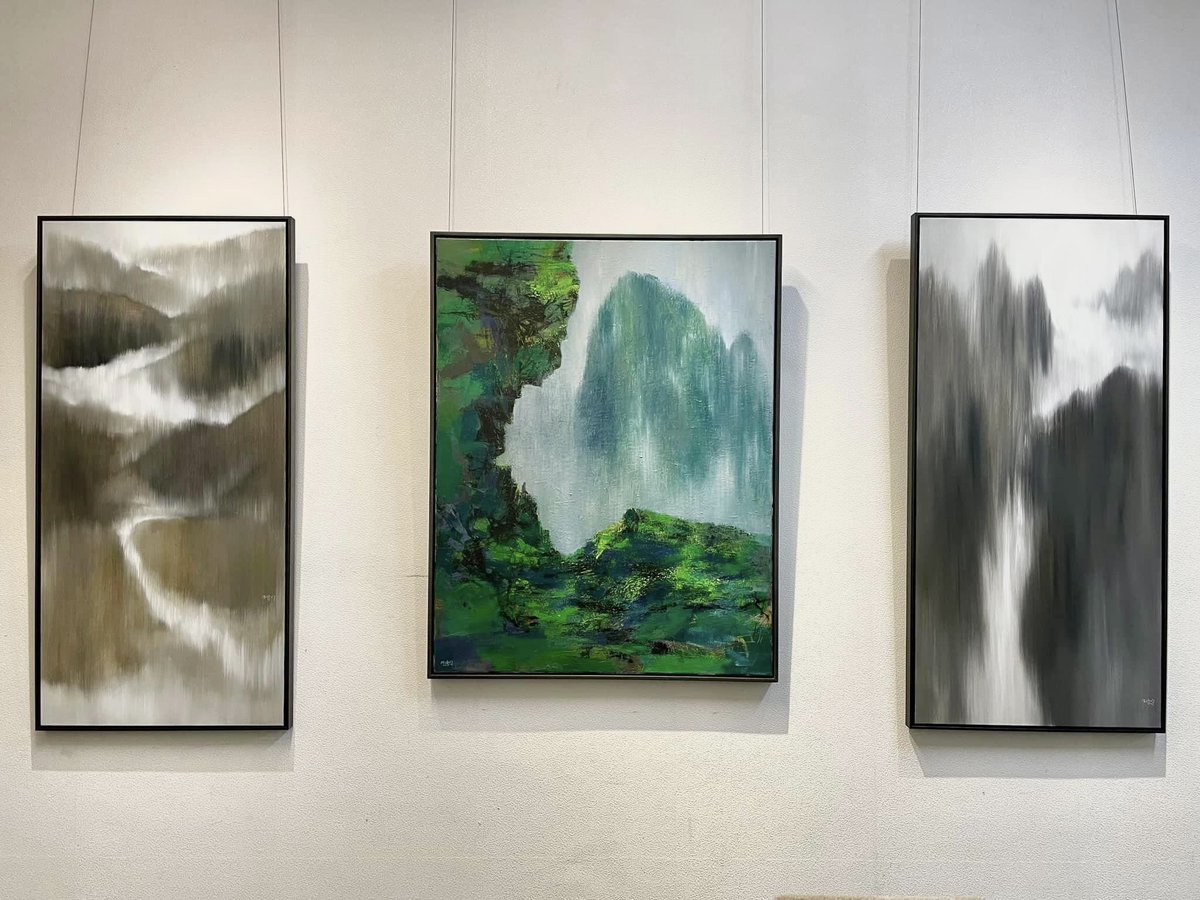 Peichunn's tweet photo. ➰ Between mountains and rivers ➰

https://t.co/ZTaJ41jMO2

#oilpainter #oilpainting #藝術 #設計 
#taiwanese #artist https://t.co/ISWeKkAO2K