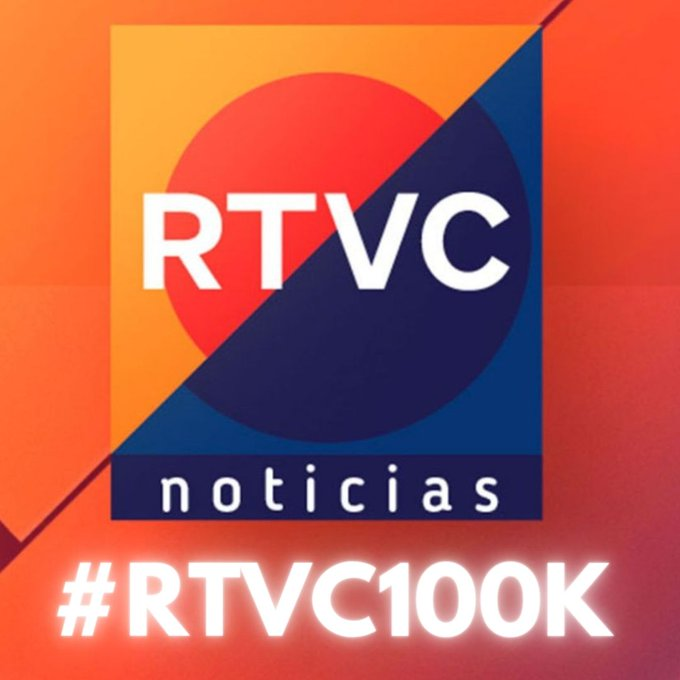 Alcesarlosuyo's tweet photo. Me ayudan a posicionar la tendencia #RTVC100K🎉,gracias por apoyar RTVC crece RT y like  sigue a @RTVCnoticias te sigo y me sigues, una familia enorme  creciendo, VIVA progresistas defendiendo  lo conquistado. Vamos por 50k usuarios más en septiembre... https://t.co/RFyBym8jeb
