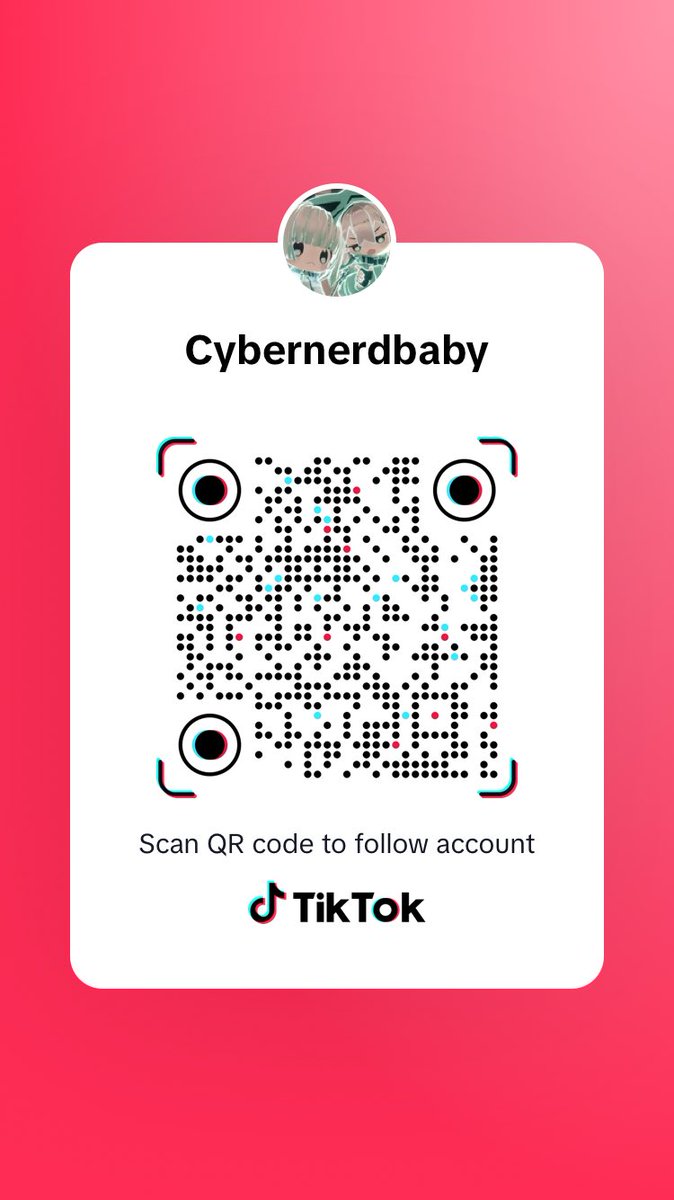 We are not gone 😇 we are reformatting our social media goals and having fun with it 😆 so our old TikTok account is gone and here is new one, exclusively for VR tutorials (don’t believe them 😝) and upcoming TikTok AR filters 😼 tiktok.com/@cybernerdbaby…
