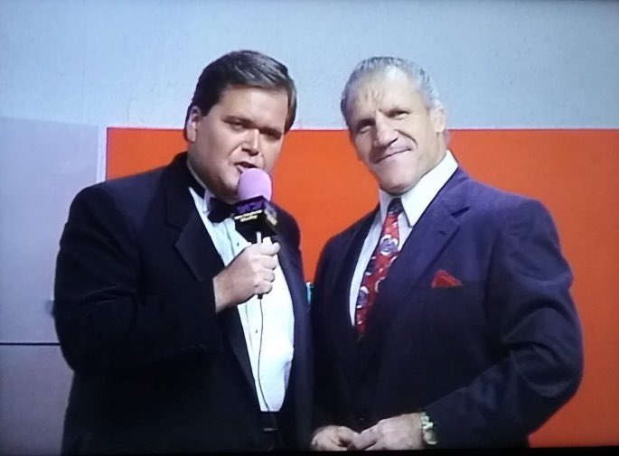 @JRsBBQ Interviewing The Late Great #BrunoSammartino 31 Years Ago Today At WCW Clash Of Champions XX