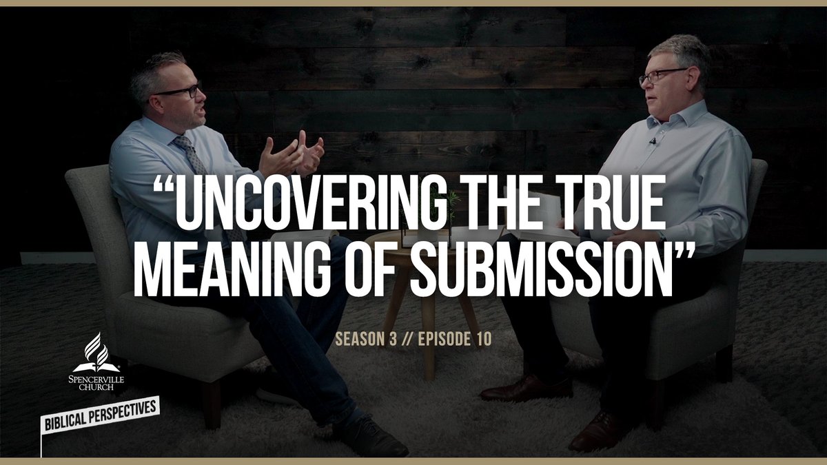 Did you catch the latest episode of Biblical Perspectives? Episode 10 is now live on <a href="/YouTube/">YouTube</a> with Pastor Chad Stuart and Dr. <a href="/frankmhasel/">Frank Hasel</a>. Watch "Uncovering the True Meaning of Submission" youtu.be/fiontQcLzjs