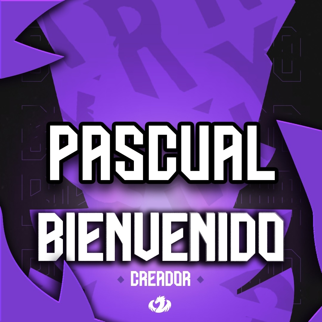 ryusquad_'s tweet photo. Presentamos a nuestro segundo creador de contenido @Pascualinho7 , un placer contar contigo para este proyecto, 🤍BIENVENIDO🤍 https://t.co/x1Kr0u22vM