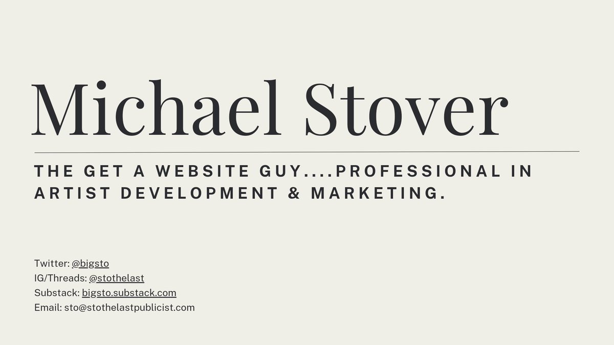 BigSto's tweet image. what's up new followers! 🌟 reintroducing myself:
Sto here, been working in hip-hop for 16 yrs 🎶✍️ + author vibes.
last 8 yrs, it's all about creative development: bios, press releases, 1-on-1s, QnAs – im here to assist & serve
need anything? Holla anytime!
