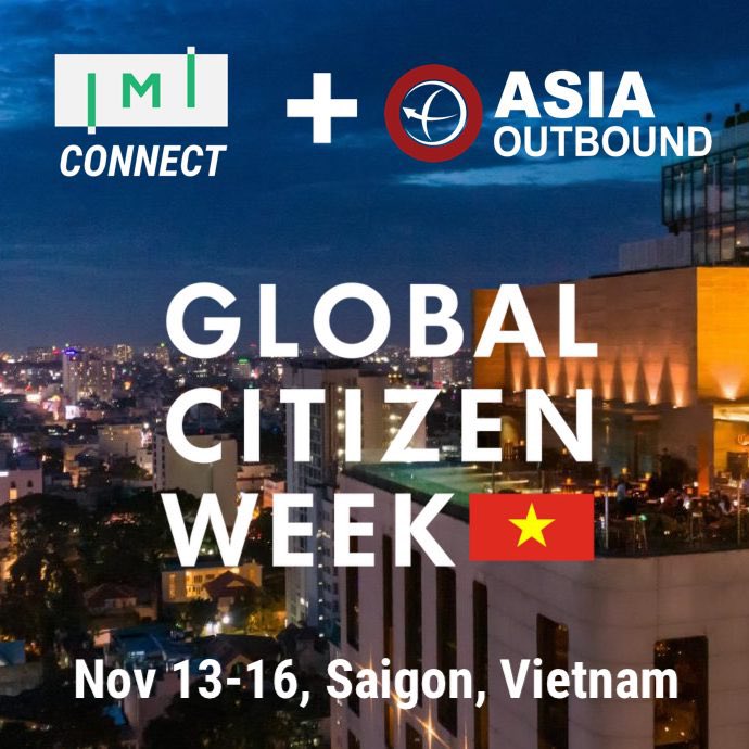 ec_holdings's tweet photo. We’re excited to partner with @imidaily‘s #IMIConnect and Asia Outbound over a two conference series that will shape the Global Citizen Week (#GCW) this November 13-16 in Saigon, Vietnam.

Safe the dates! https://t.co/RUEDkVyl3X