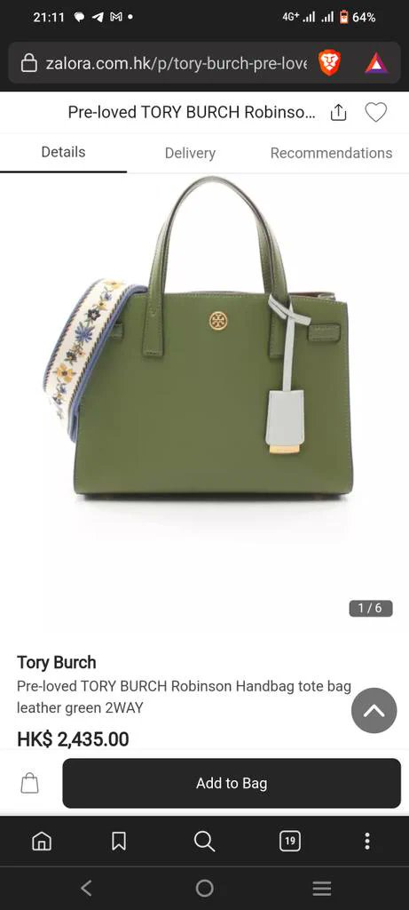 🌟📷 TORY BURCH Robinson Handbag tote bag in gorgeous green leather! 📷

affiliate.alcaamp.com/scripts/5onc72…

#prelovedfashion #TORYBURCH #RobinsonHandbag #totebag #greenleather #sustainablestyle #ecofriendlyfashion #affordableluxury #chicandversatile #stylestatement #fashionlover