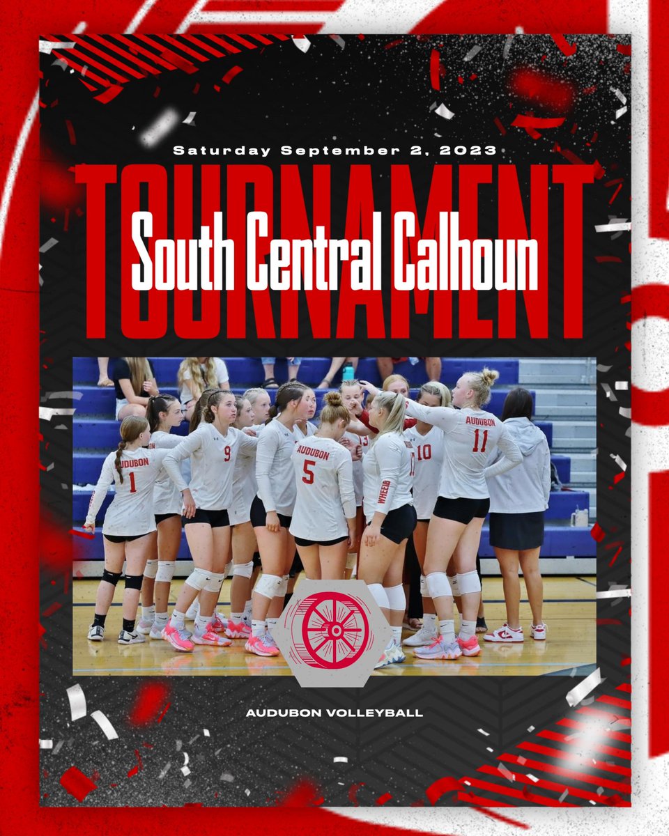 🏐GAME DAY 

Follow along with us today. 
Audubon vs South Hamilton 
Audubon vs Perry 
Audubon vs Pocahontas 
Audubon vs Manson NW Webster 
Audubon vs SCC 
Audubon vs Spencer