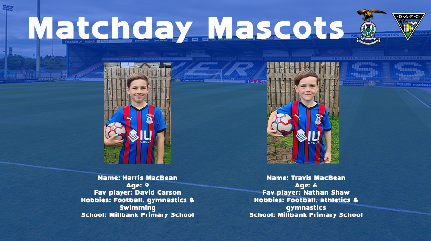 🧑‍🤝‍🧑 Our Matchday Mascots this afternoon, we hope you all have a great day!