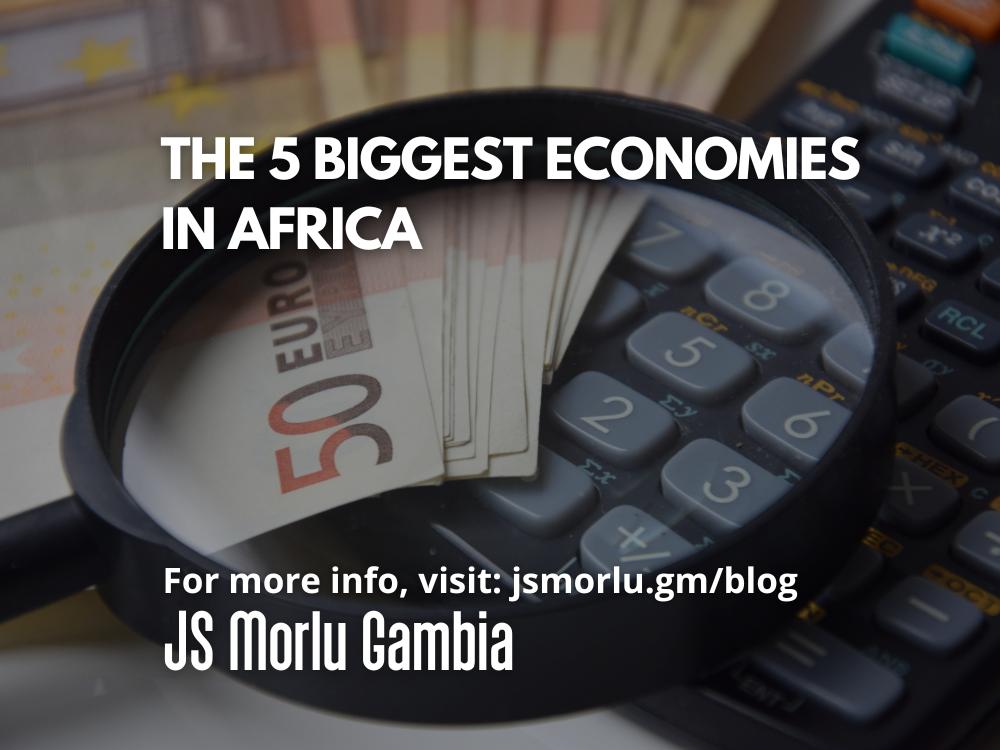 The 5 Biggest Economies in Africa jsmorlu.gm/blog/economy/t… #Economy #africanbusiness #africaneconomy #businessinafrica