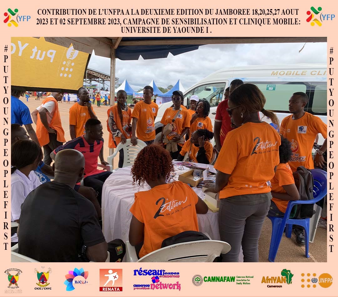 recajplus2016's tweet image. #HappeningNow: Placée sous le thème "Using sport to build social cohesion" la seconde édition de  #NAWEWE se clôture,en ce moment,au stade #Mateco de l'Université de Yaoundé 1, par la finale de football masculine et la remise de dons de fournitures scolaires.
#PutYoungPeopleFirst