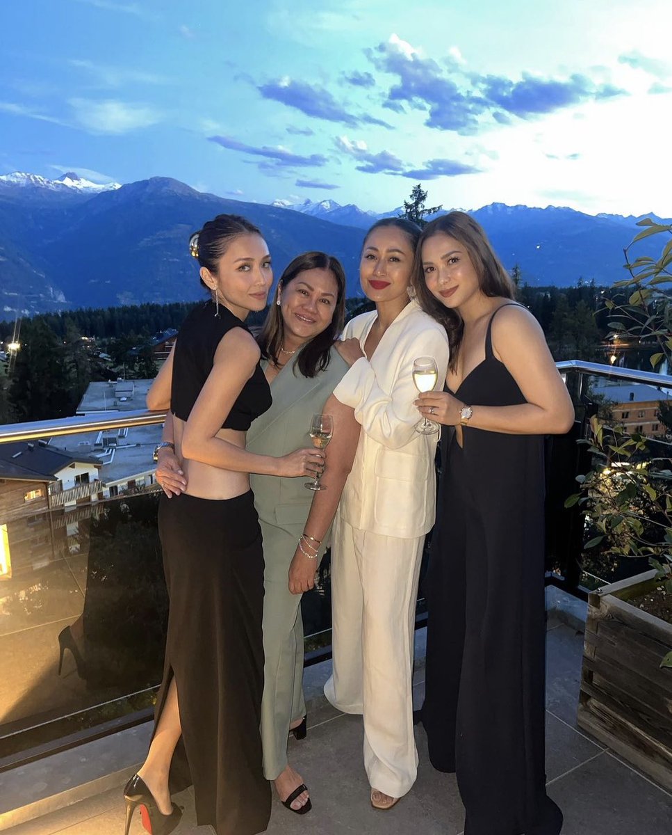 KDKNUpdatesPH's tweet image. Mr. and Mrs. Ford enjoying Switzerland! 🇨🇭🏔️ #OmegaEuropeanMasters #KathNiel