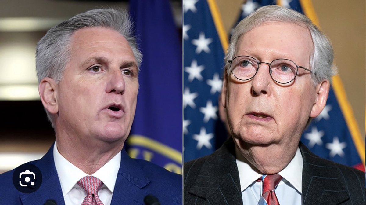 MadeInTheUSANJ's tweet image. Who else wants an investigation into Speaker of the House, Kevin McCarthy, and Senate Minority Leader, Mitch McConnell, for harboring insurrectionists and those who comfort or aid convicted insurrectionists on Capitol Hill. #Amendment14Section3.