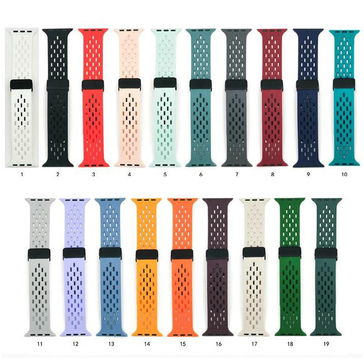 joyawatch's tweet photo. Wholesale OEM multi colors silicone rubber watch straps replacement bands for Apple watch iwatch smart watches.#applewatchstraps #watchbands #watchstraps https://t.co/GeOvUqmPuO