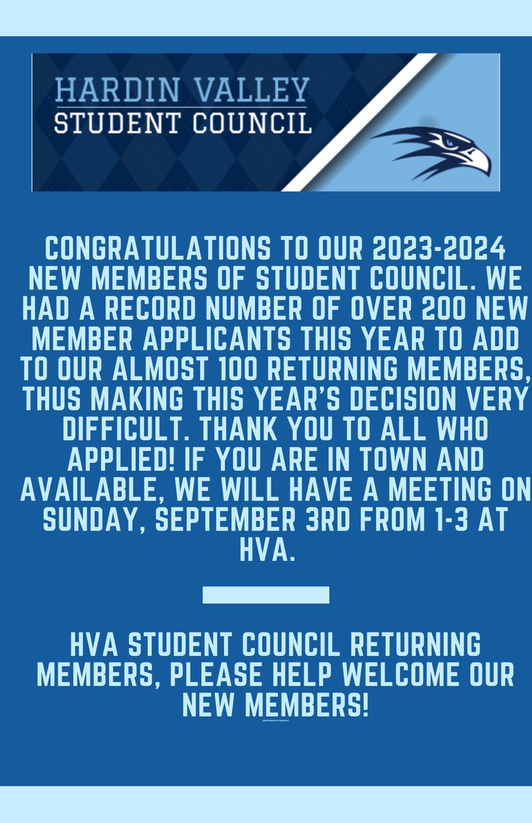 HVA Student Council tweet media